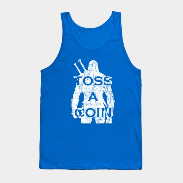 Toss A Coin Tank Top by Throbpeg